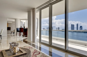 View of a high condo